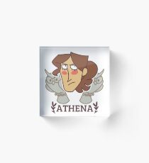Bloque acrílico Holy Heads: Athena