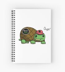 Turtle - Never Eats Spiral Notebook