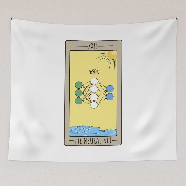 Item preview, Neural Net Tarot Card designed and sold by alexpng.