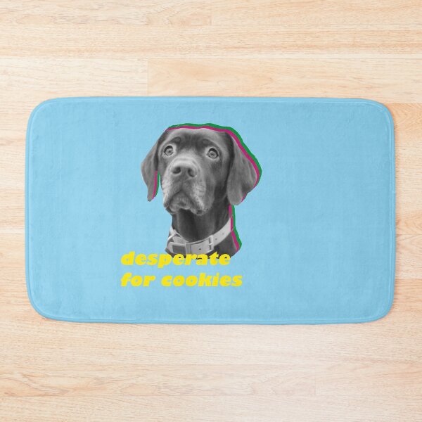 Item preview, cute dog is desperate for cookies designed and sold by Muk1.