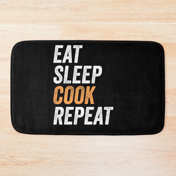 Item preview, Eat Sleep Cook Repeat Funny Gift For Those Who Love Cooking designed and sold by zenpatterns.
