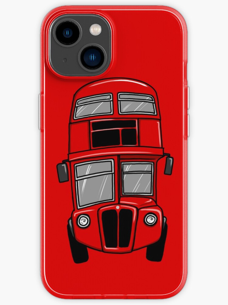 Classic Red London Double-Decker Bus Case-Mate iPhone Case