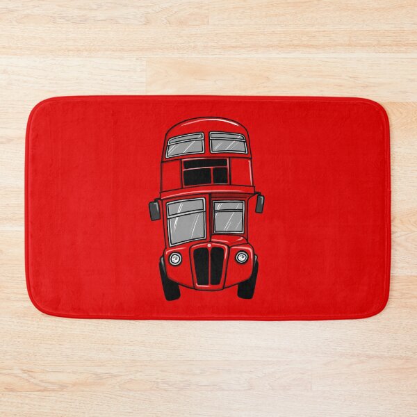 Item preview, Vintage Red London Bus designed and sold by Yeomans Cartoons.