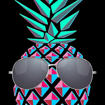 Artwork thumbnail, cool pineapple by Raeolus