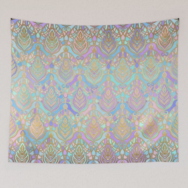 Item preview, Jade & Blue Enamel Art Deco Pattern designed and sold by micklyn.