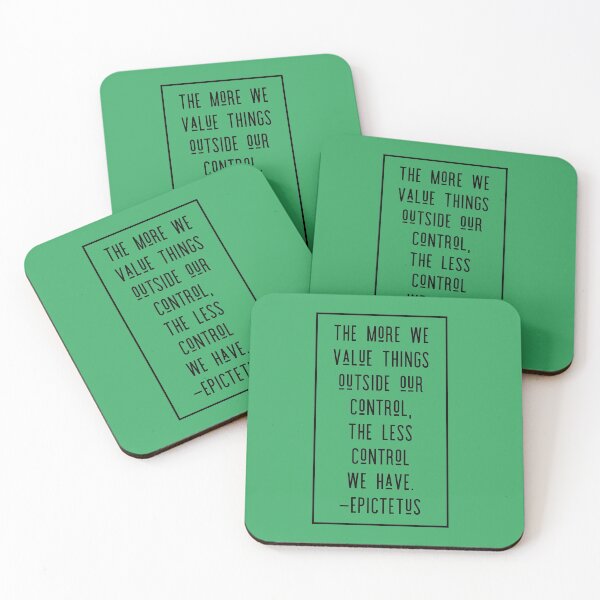 Item preview, The more we value things outside our control designed and sold by Katelynn Sortino.