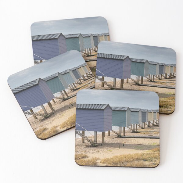 Item preview, Osea Beach Huts (Blackwater Estuary) designed and sold by bitm2007.