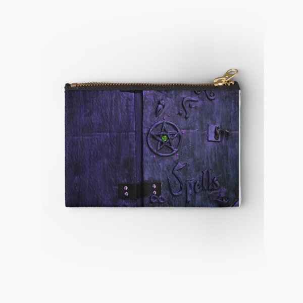 Item preview, hand made spell book, blue designed and sold by myatticstudio.