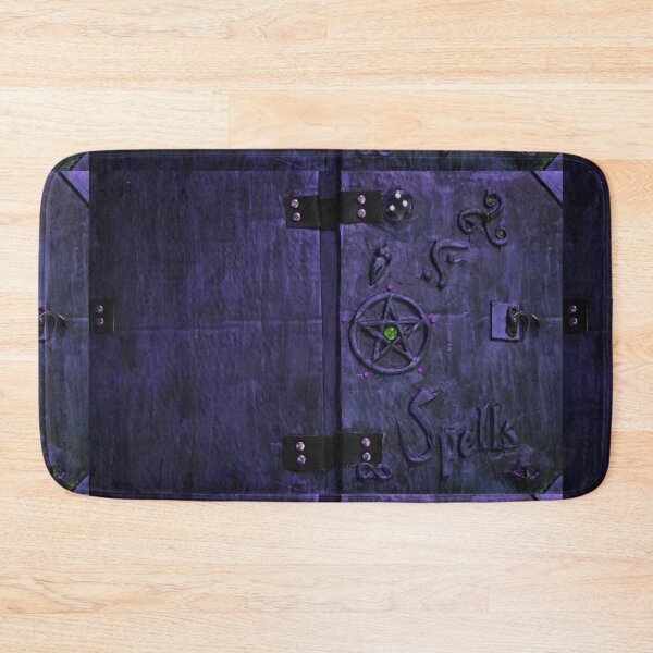 Item preview, hand made spell book, blue designed and sold by myatticstudio.