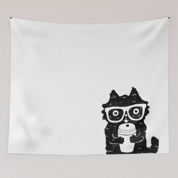 Item preview, Black Coffee Cat designed and sold by kostolom3000.