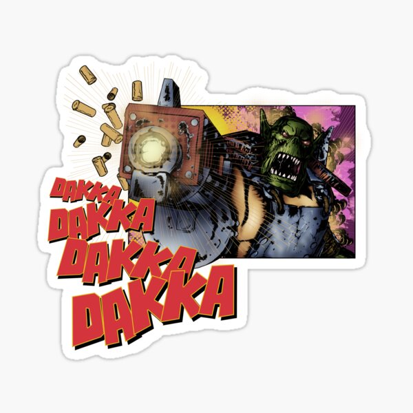 Dakka Dakka Orc Sticker