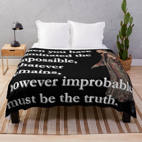 Item preview, Sherlock Holmes - When You Have Eliminated The Impossible... designed and sold by CrimeLab.