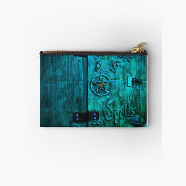 Item preview, hand made spell book, teal designed and sold by myatticstudio.