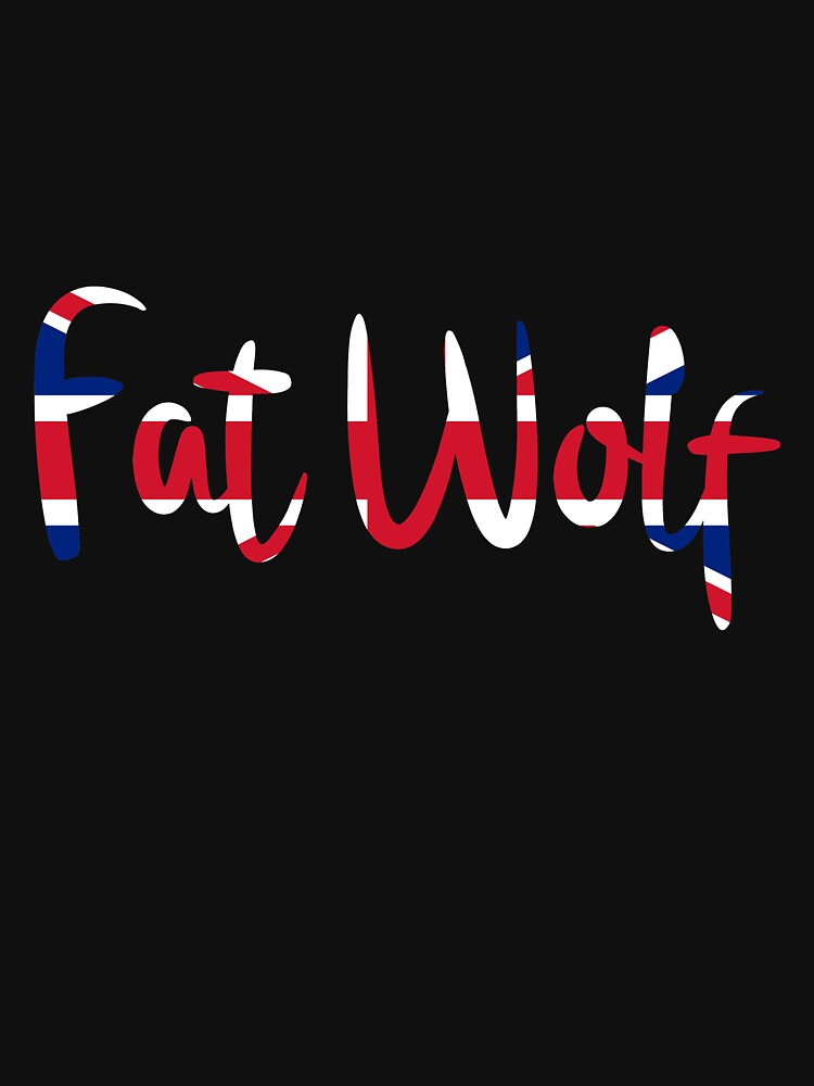 Fat Wolf Logo (Union Jack) by danbadgeruk