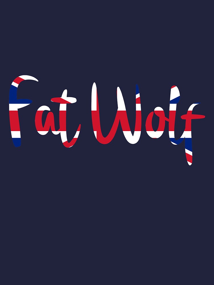 Fat Wolf Logo (Union Jack) by danbadgeruk