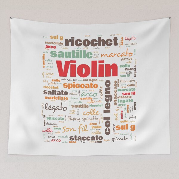 Item preview, Violin Terminology Commonly Used Musicians Terms designed and sold by funnyguy.