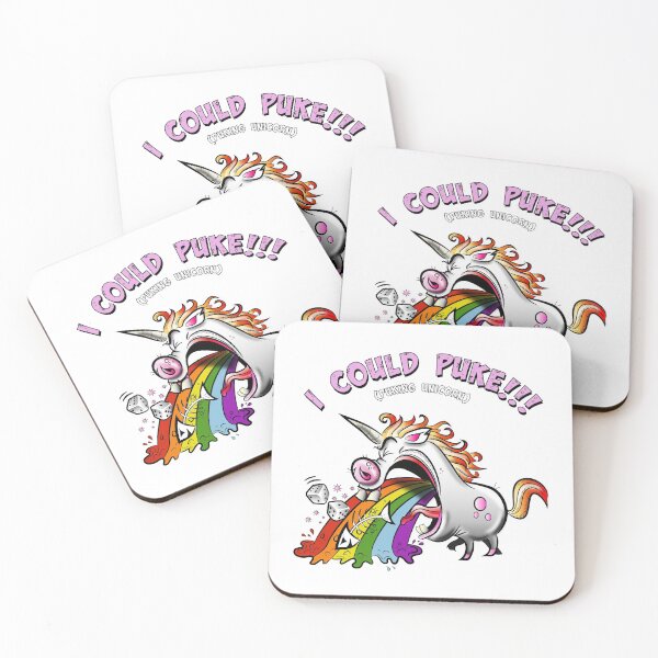Item preview, A unicorn has to puke designed and sold by Grafikdiva.