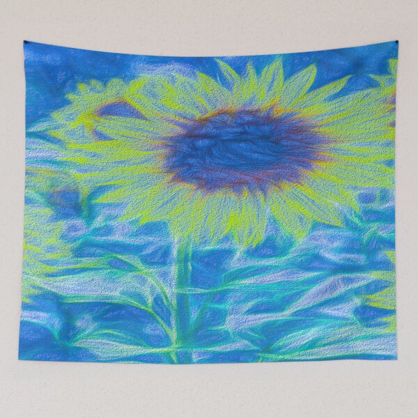 Item preview, Single Sunflower Art designed and sold by bejacs.