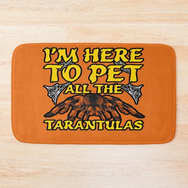 Item preview, Here to Pet Tarantulas spiders designed and sold by HelenofThreads.