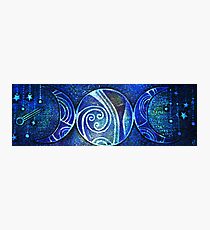 Triple Moon -Goddess Design Photographic Print