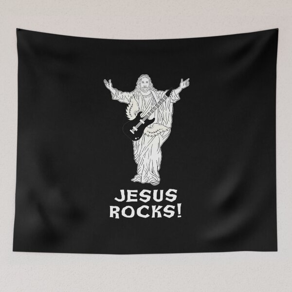 Item preview, Jesus Rocks - Guitar designed and sold by KoolMoDee.
