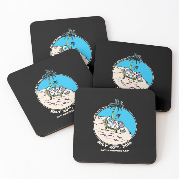 Item preview, Moon Beach - 50th Anniversary Moon Landing designed and sold by KoolMoDee.