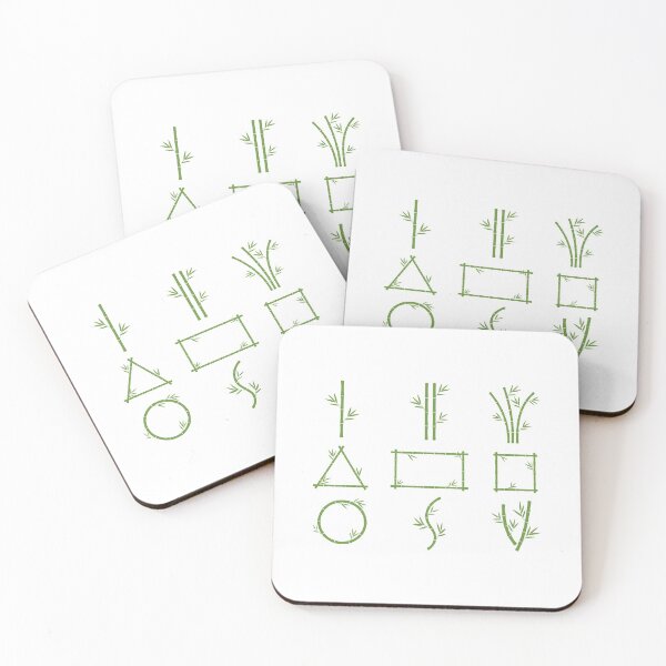 Item preview, Bamboo Sticker Pack designed and sold by meursaultdesign.