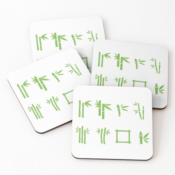 Item preview, Bamboo Sticker Pack designed and sold by meursaultdesign.