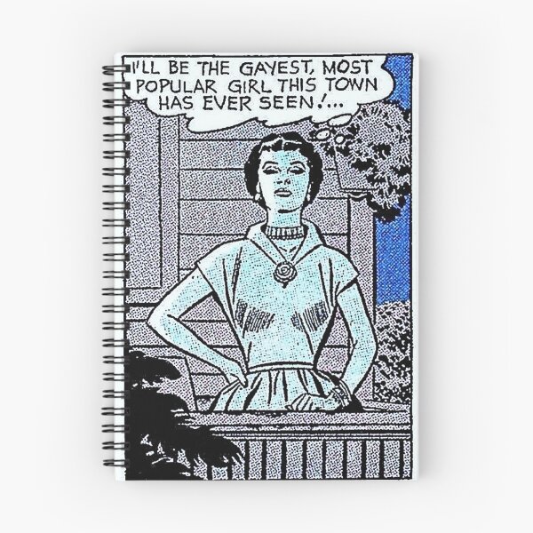 Item preview, Retro Comic Book Series (Gayest Most Popular Girl) designed and sold by JillianDawn.