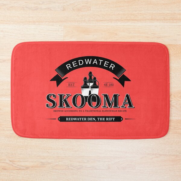 Item preview, Redwater Skooma Emblem (Black Version) designed and sold by MartineMeeka.