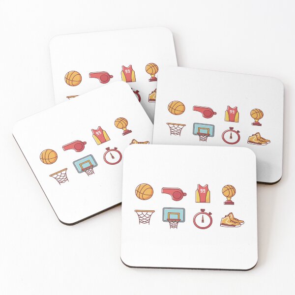 Item preview, Basketball Sticker Pack designed and sold by meursaultdesign.