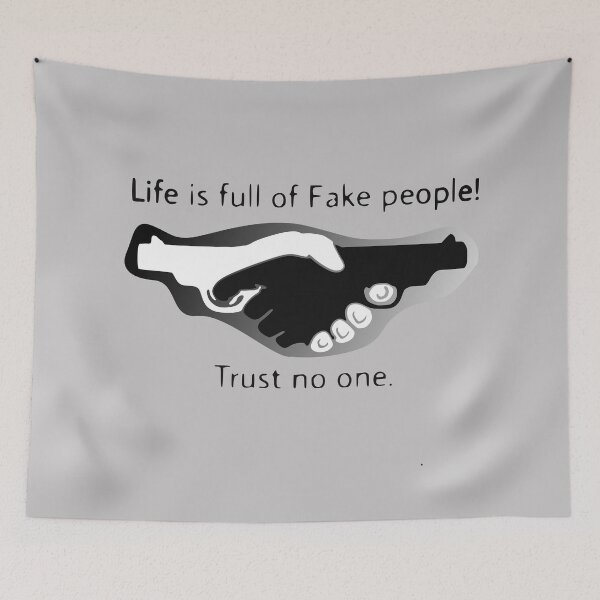 Item preview, trust no one designed and sold by Raeolus.