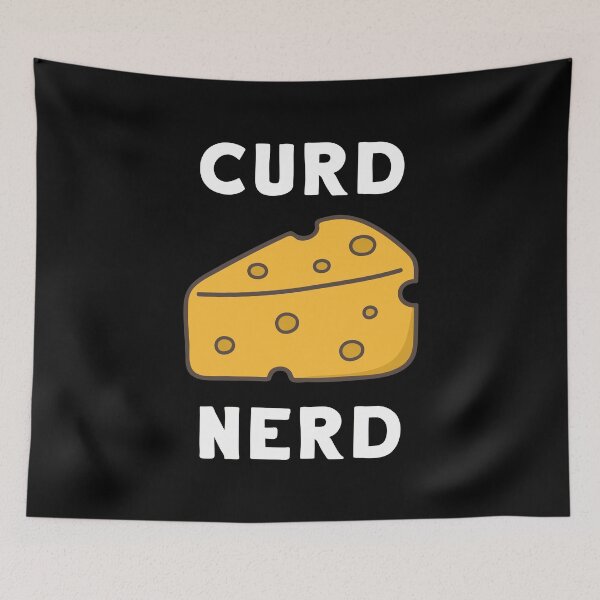 Item preview, Curd Nerd designed and sold by teesaurus.