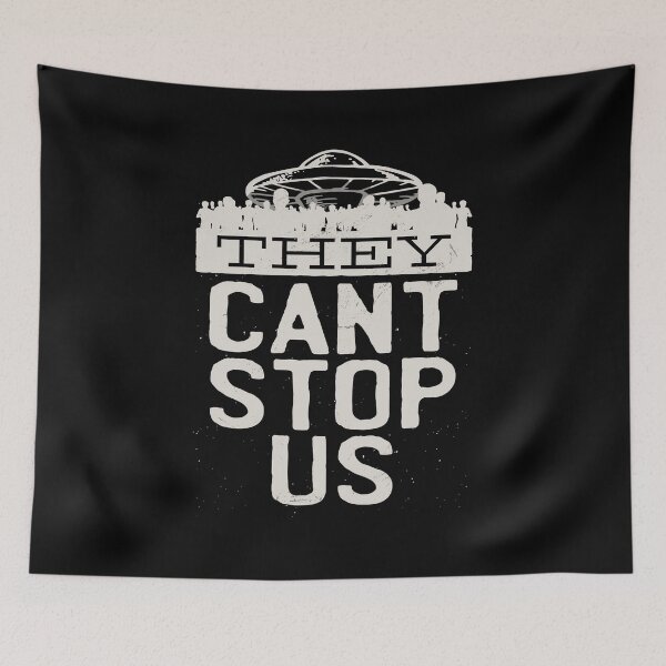 Item preview, Area 51 "They cant stop us all!" designed and sold by Retrolendo.