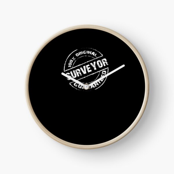 100% Original SURVEYOR T-Shirt for SURVEYORS Shirt Clock