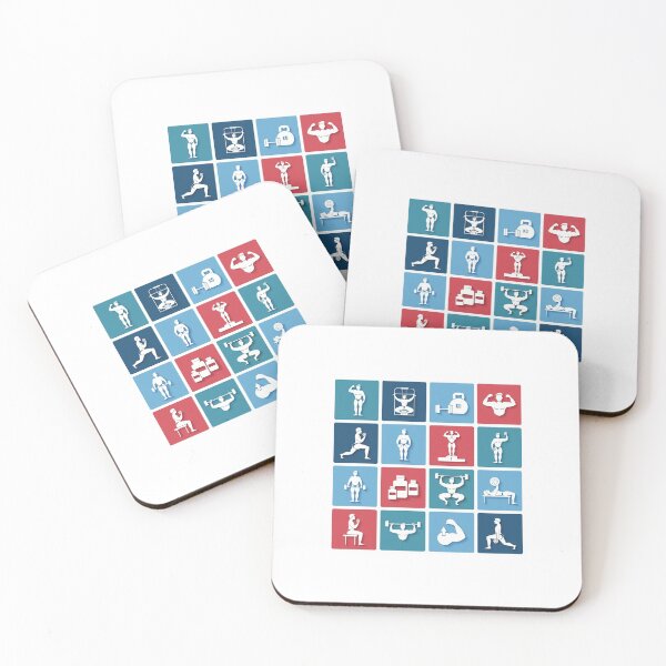 Item preview, Bodybuilding Sticker Pack designed and sold by meursaultdesign.