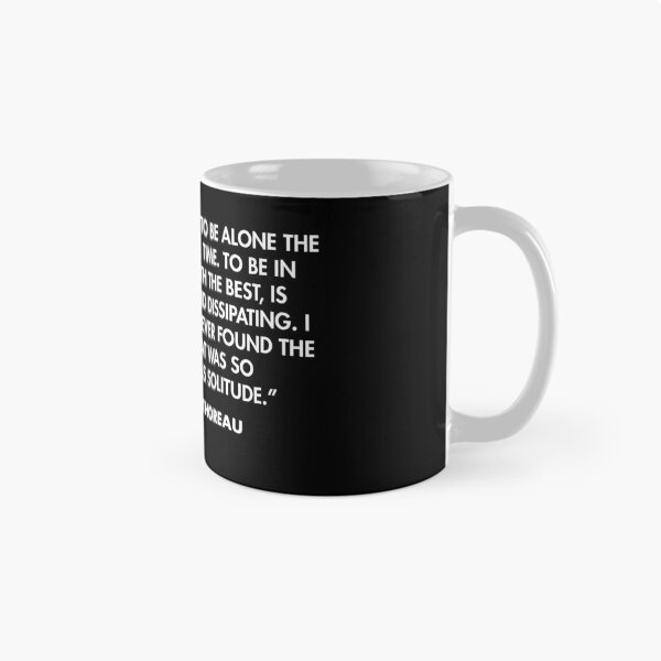 Item preview, “I find it wholesome to be alone the greater part of the time..." - Henry David Thoreau designed and sold by AlanPun.