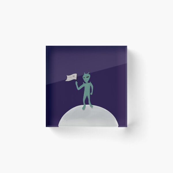 Item preview, Aliens discovered the moon - area51 designed and sold by Rowant.