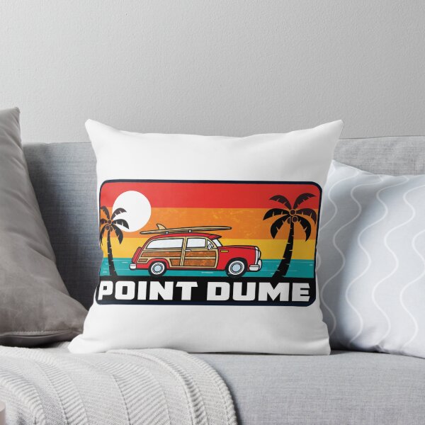 Item preview, Point Dume California Surfing Woodie Surf Surfer Surfboard Beach designed and sold by DESTINATIONS DECAL.