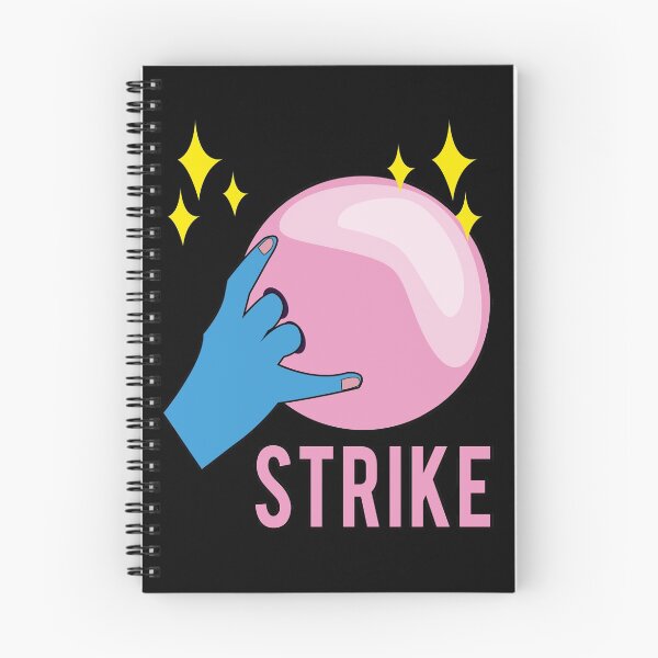 Item preview, Bowling - Pink Bowling Ball Strike designed and sold by Mohja-Design.