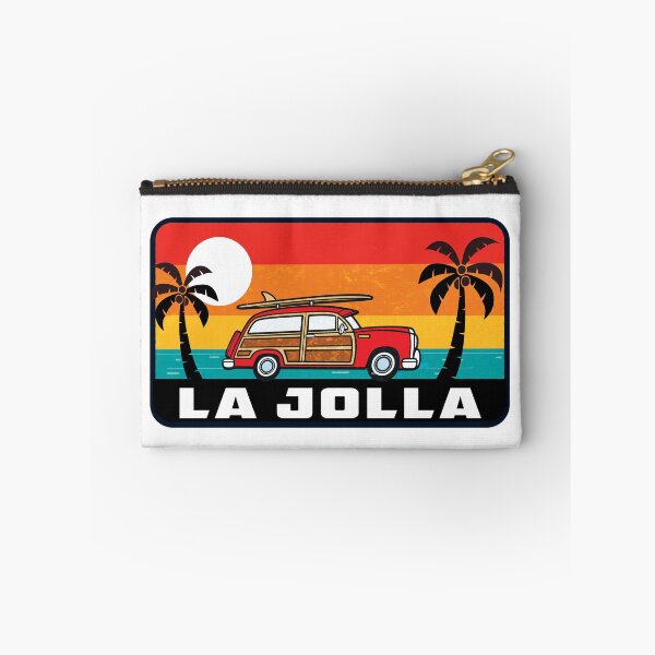 Item preview, La Jolla California Surfing Woodie Surf Surfer Surfboard Beach designed and sold by DESTINATIONS DECAL.