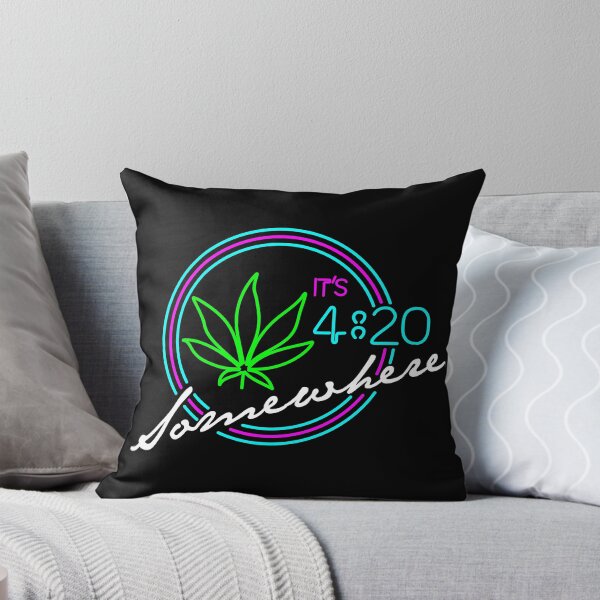 Item preview, Neon Cannabis 4:20 Somewhere designed and sold by peaktee.