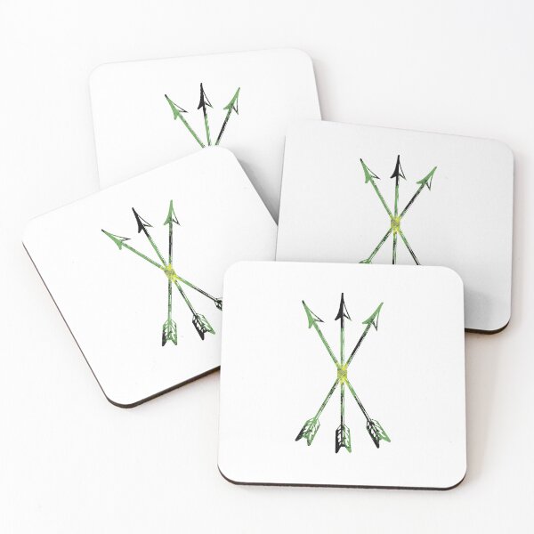 Item preview, Arrows green-yellow-black, Scoia'tael, Scoiatael, arrows designed and sold by Tanastish.