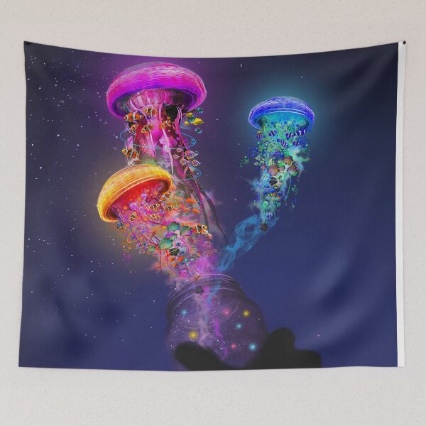 Item preview, Three Electric Jellyfish worlds Released designed and sold by DavidLoblaw.