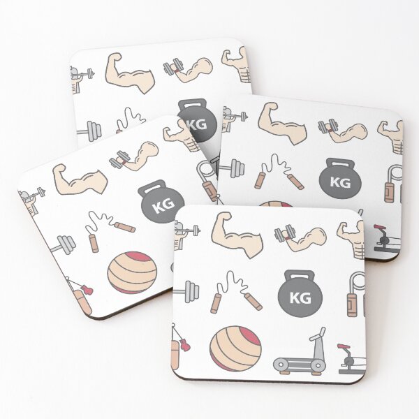 Item preview, Bodybuilding Sticker Pack designed and sold by meursaultdesign.