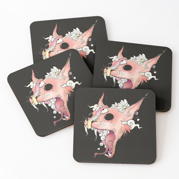 Item preview, Colorful Cat Art With Tongue And Eyeballs  designed and sold by cellsdividing.