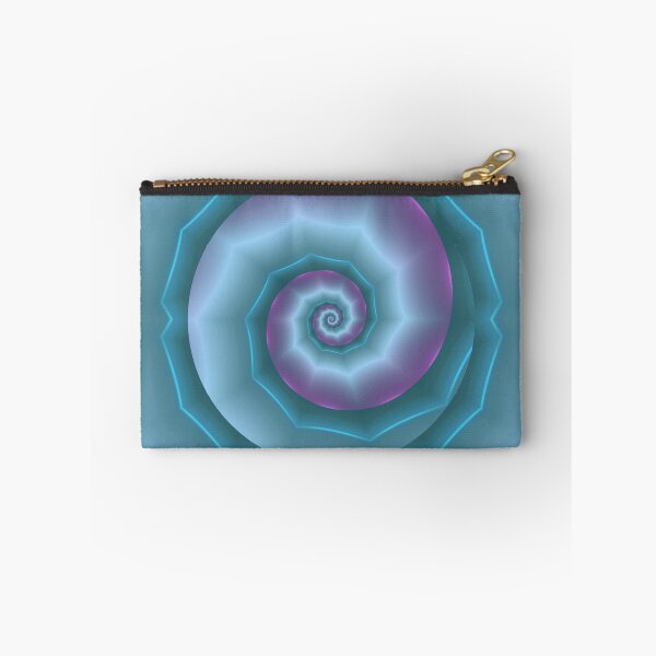 Item preview, Blue Neon Glow Spiral designed and sold by Roanemermaid.