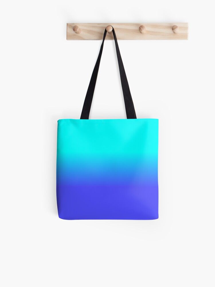 neon blue bag