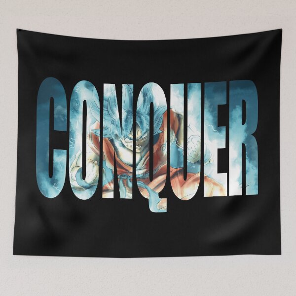 Item preview, CONQUER - SSJ God Bue designed and sold by gohanflex.