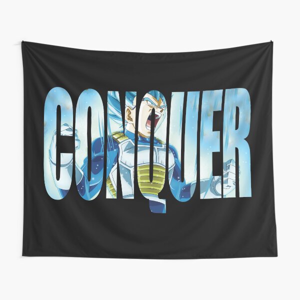 CONQUISTA - Vegeta Super Saiyan God Blue Tela decorativa